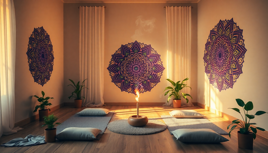 Elevate Your Space: Infusing Spiritual Serenity with Mandala Designs